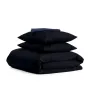 Полутораспальный комплект COSAS BLACK SATIN CS4 160х220 см Синий/Черный