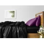 Семейный комплект постельного белья Black CS11 COSAS Фиолетовый 2х160х220 см