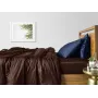 Сімейний комплект COSAS CHOCOLATE SATIN CS3 2х160х220 см Синій