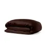 Євро комплект COSAS CHOCOLATE SATIN CS1 200х220 см Чорний/Шоколадний