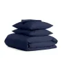 Евро комплект COSAS SATIN BLUE 70 200х220 см