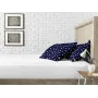 Набор наволочки и простыни COSAS BLUE STARSFALL & SNOW Ранфорс 220х240 см Синий