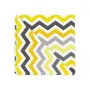 Набор салфеток COSAS YELLOW GREY ZIGZAG Ранфорс 35х35 см 2 шт.