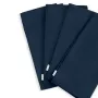 Набір серветок COSAS DARK BLUE SATIN Сатин 35х35 см 4 шт Синій