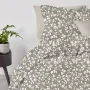 Полутораспальный комплект COSAS BEIGE FLOWERS Ранфорс 160х220 см Бежевый