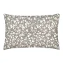 Євро комплект COSAS BEIGE FLOWERS Ранфорс 200х220 см Бежевий/Сірий