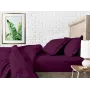 Півтораспальний комплект на резинці COSAS DARK CHERRY Ранфорс 160х220 см Вишневий