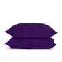 Полутораспальный комплект на резинке COSAS DARK PLUM Ранфорс 160х220 см Фиолетовый