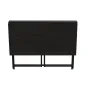 Стол раскладной Морис Ferrum-decor 750x1000x600 Черный металл ДСП Сосна Кембра 16 мм (MORI003)