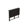 Стол раскладной Морис Ferrum-decor 750x1000x600 Черный металл ДСП Сосна Кембра 16 мм (MORI003)