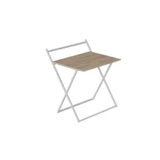 Стол трансформер Компакт 1 Ferrum-decor 750x790x720 Белый металл ДСП Дуб Сан-Марино 16 мм (KOM109) Стол трансформер Компакт 1 Ferrum-decor 750x790x720 Белый металл ДСП Дуб Сан-Марино 16 мм (KOM109)