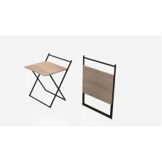 Стол трансформер Компакт 1 Ferrum-decor 750x790x720 Черный металл ДСП Дуб Сонома 16 мм (KOM104) Стол трансформер Компакт 1 Ferrum-decor 750x790x720 Черный металл ДСП Дуб Сонома 16 мм (KOM104)