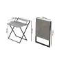 Стол трансформер Компакт 2 Ferrum-decor 750x790x720 Белый металл ДСП Бетон 16 мм (KOM214)