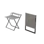 Стол трансформер Компакт 2 Ferrum-decor 750x790x720 Белый металл ДСП Бетон 16 мм (KOM214)