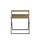 Стол трансформер Компакт 2 Ferrum-decor 750x790x720 Черный металл ДСП Дуб Артизан 16 мм (KOM206)