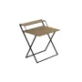 Стол трансформер Компакт 2 Ferrum-decor 750x790x720 Черный металл ДСП Дуб Артизан 16 мм (KOM206)