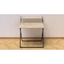 Стол трансформер Компакт 2 Ferrum-decor 750x790x720 Черный металл ДСП Дуб Сан Марино 16 мм (KOM202)