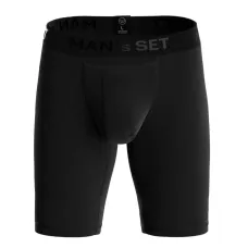 Мужские термошорты Black Series чёрный MAN's SET S