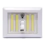 Светодиодный светильник Led 5W с магнитами и липучкой на батарейках Белый