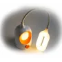 Настольная аккумуляторная лампа Small Sun ZY-E3 с АКБ и ночник White на гибкой ножке