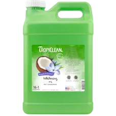 Шампунь Tropiclean Имбирь Кокос для белой шерсти для собак и кошек 9,5 л 900110
