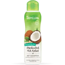 Шампунь для собак лечебный с экстрактом овсянки и чайного дерева Tropiclean Oatmeal Tea 355 мл 202467