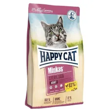 Корм для стерилізованих кішок та кастрованих котів Happy Cat Minkas Sterilised із птицею 1.5 кг