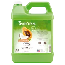 Шампунь Tropiclean Papaya & Coconut с кокосом и папайей для собак и кошек 3.8 л 060135