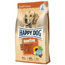 Корм для взрослых собак Happy Dog NaturCroq Rind&Reis с говядиной и рисом 15 кг