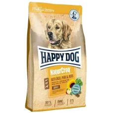 Корм для взрослых собак Happy Dog NaturCroq Geflugel Pur & Reis с птицей и рисом 4 кг