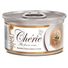 Корм влажный для кошек Cherie Signature Gravy Chiken с нежными кусочками мяса курицы в соусе 80 г Корм влажный для кошек Cherie Signature Gravy Chiken с нежными кусочками мяса курицы в соусе 80 г
