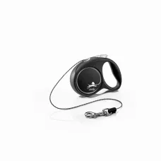 Поводок рулетка для собак мелких и средних пород Flexi Black Design XS 3 м до 8 кг Черный Поводок рулетка для собак мелких и средних пород Flexi Black Design XS 3 м до 8 кг Черный
