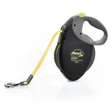 Поводок рулетка Flexi Giant Professional 10 м до 50 кг Черно-желтый