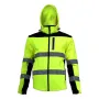 Куртка-жилет сигнальна LahtiPro Soft Shell 40919 2XL Жовта
