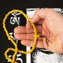Четки тантрические из кости яка Swayambhu ST 108 бусин 6.4 мм (27089)