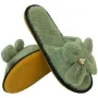 Тапочки женские Sports с бантом Зеленый 40-41 25.5 см