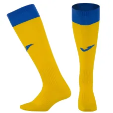Гетры футбольные Joma CALCIO 400022-900 размер S желтый-синий