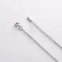 Серебряное колье Крестик 1104 Оникс 45