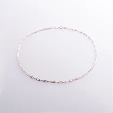 Колье Ванесса mini в красном золоте кол02359 Оникс 43