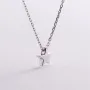 Серебряное колье Звездочка 908-01086 Оникс 38
