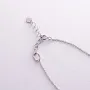Серебряное колье Сердечки 908-01075 Оникс 38