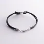 Мужской серебряный браслет 905-01409 Оникс 19