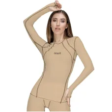 Женская термофутболка Carpathian TWR51 Totalfit L Бежевый (06399591)