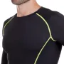 Комплект компресійний чоловічий для спортзалу Longslive LD-1001-LD-1201 Lidong 3XL Чорно-салатовий (06531019)