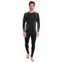 Комплект компресійний чоловічий для спортзалу Longslive LD-1001-LD-1201 Lidong 3XL Чорно-салатовий (06531019)