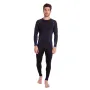 Комплект компресійний чоловічий для спортзалу Longslive LD-1001-LD-1201 Lidong XXL Чорно-синій (06531019)