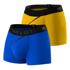 Комплект чоловічих трусів MAN's SET Класика 2.0 2XL Різнокольоровий 2 шт (1155-2096)