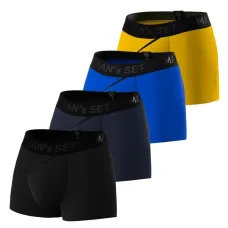 Комплект чоловічих трусів MAN's SET Класика 2.0 2XL Різнокольоровий 4 шт (1155-2098)