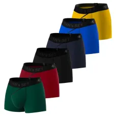 Комплект чоловічих трусів MAN's SET Класика 2.0 2XL Різнокольоровий 6 шт (1155-2099)