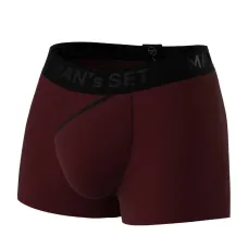 Чоловічі анатомічні боксери MAN's SET Класика 2.0 XL Бордовий (1154-2131)